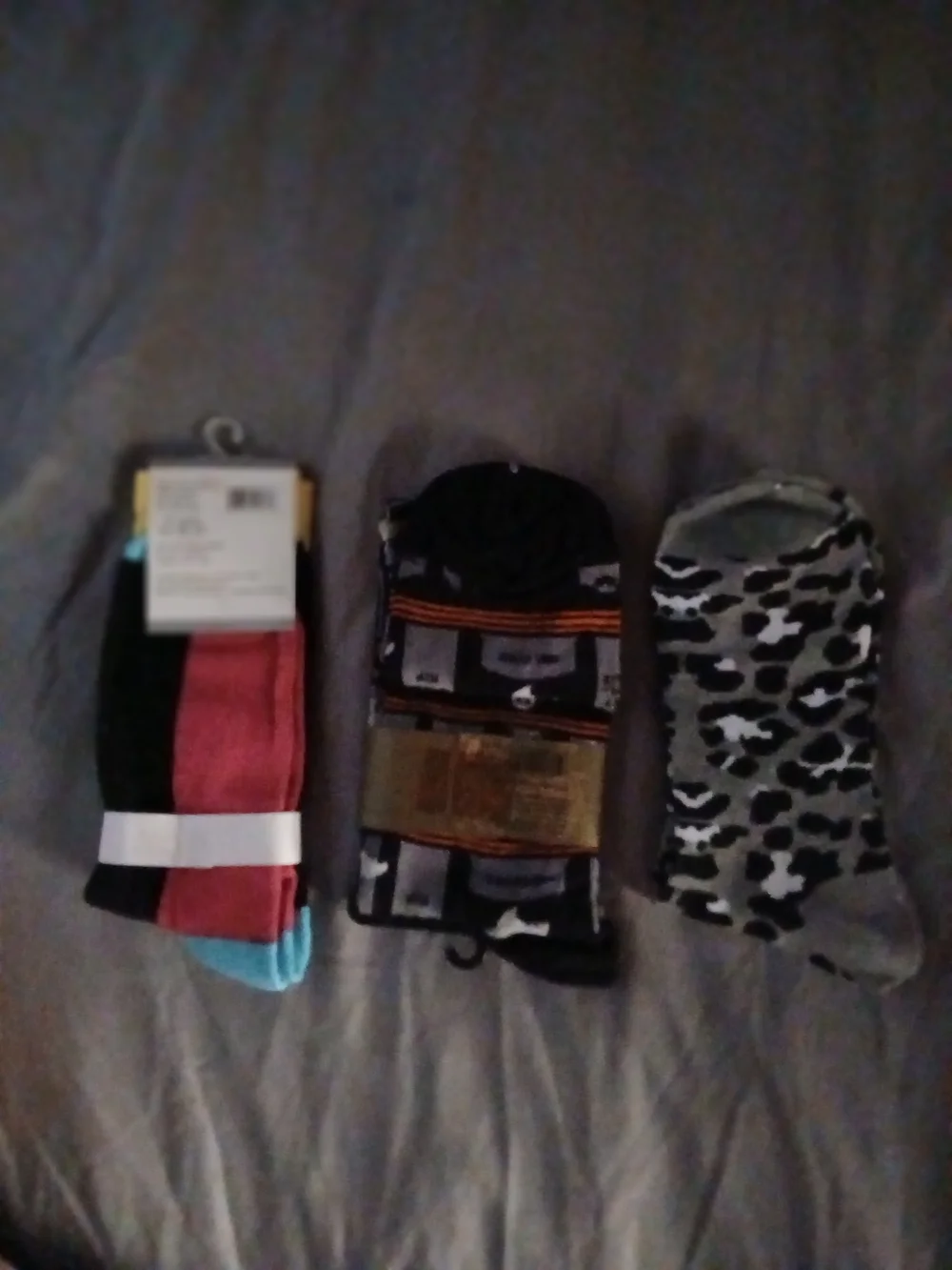 Men’s Black Crew Socks - Pack ( Bag B )